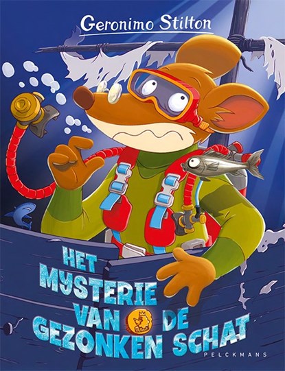 Het mysterie van de gezonken schat, Geronimo Stilton - Gebonden - 9789464290691
