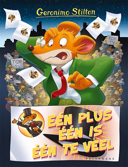 Eén plus één is één te veel, Geronimo Stilton - Gebonden - 9789464290745