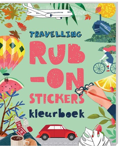 Rub-on-stickers Kleurboeken - Travelling, Interstat - Paperback - 9789464322712