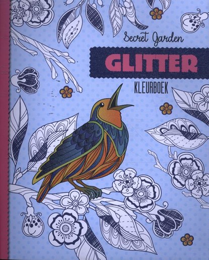 Glitter kleurboeken - Secret Garden, Interstat - Paperback - 9789464322798