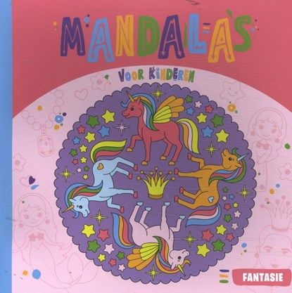 Mandala's voor kinderen - Fantasie, Interstat - Paperback - 9789464322880