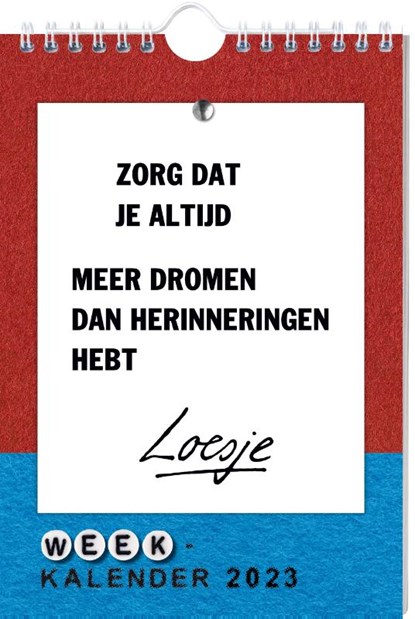 Loesje weekkalender 2023, Loesje - Gebonden - 9789464323658