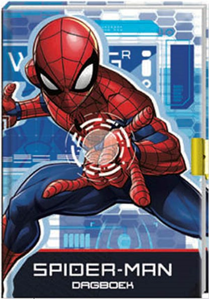 Dagboek met slot - Spiderman, Interstat - Gebonden - 9789464324365