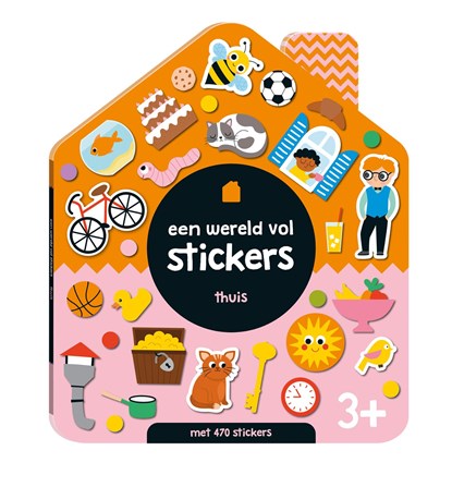 Een wereld vol stickers - Thuis, Interstat - Paperback - 9789464324662
