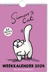 Simon's Cat weekkalender 2024 - Interstat - 9789464325805