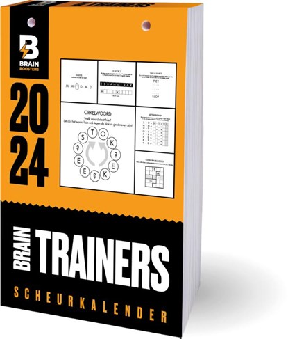 Brain Booster Braintrainers scheurkalender 2024, Interstat - Paperback - 9789464326024
