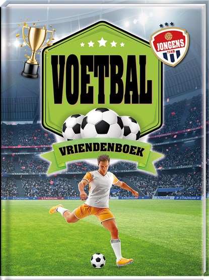 Vriendenboek voetbal jongens, Interstat - Gebonden - 9789464326819