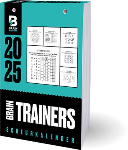 Braintrainers scheurkalender - 2025, Interstat - Paperback - 9789464326895