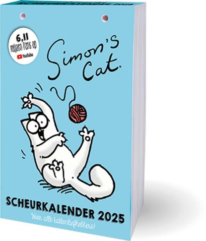 Simon's Cat scheurkalender - 2025, Interstat - Paperback - 9789464327021
