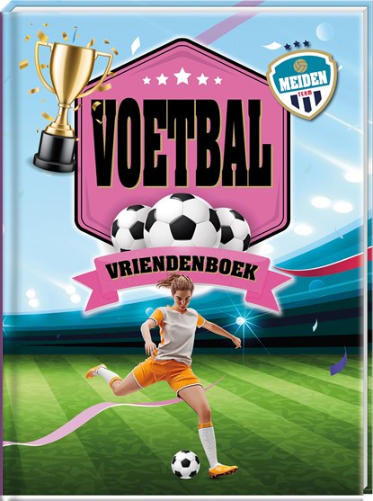 Vriendenboek voetbal meiden, Interstat - Gebonden - 9789464327106
