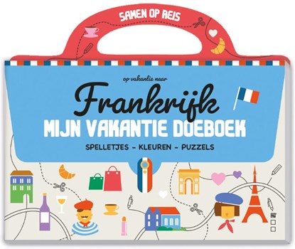 Mijn vakantie doeboek - Frankrijk, ImageBooks BV - Gebonden - 9789464327878