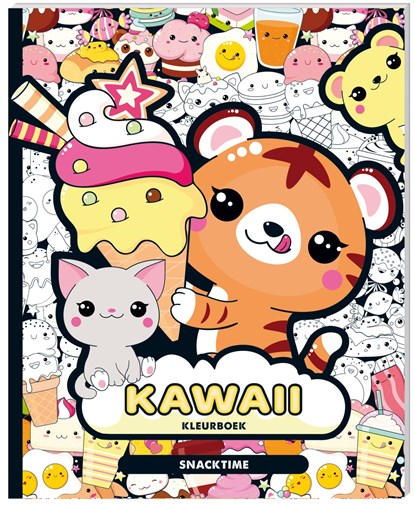 Kawaii Kleurboek - Snacktime, Interstat - Paperback - 9789464328059
