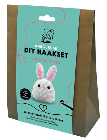 Amigurumi DIY haakset - Konijn, Interstat - Gebonden - 9789464328073