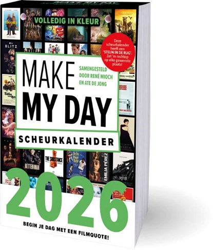 Make my day scheurkalender 2026, Ate de Jong ; Rene Mioch - Paperback - 9789464328219