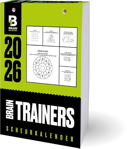 Braintrainers scheurkalender 2026, Marjolijn Haller - Paperback - 9789464328301