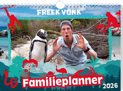 Freek Vonk familieplanner - 2026, Freek Vonk - Gebonden - 9789464328622