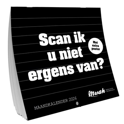 MWAH Amerikaanse kalender - 2026, Mwah - Gebonden - 9789464328912