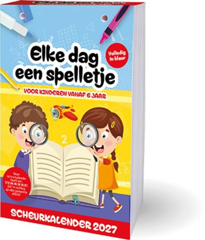Elke dag een spelletje scheurkalender - 2027, Interstat - Paperback - 9789464329315