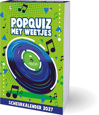 Popquiz met weetjes scheurkalender - 2027, Interstat - Paperback - 9789464329322