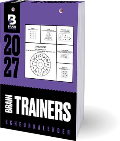 Brainbooster Braintrainers scheurkalender - 2027, Marjolijn Haller - Paperback - 9789464329377