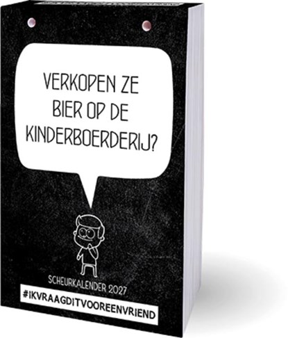 Ik vraag dit voor een vriend scheurkalender - 2027, Jacob en Haver - Paperback - 9789464329421