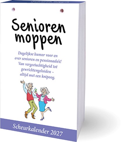 Senioren moppen scheurkalender - 2027, Jan-Paul van Spaendonck - Paperback - 9789464329438