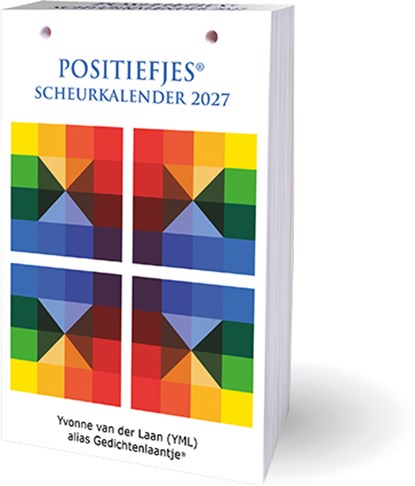 Positiefjes ® scheurkalender - 2027, Yvonne van der Laan - Paperback - 9789464329445