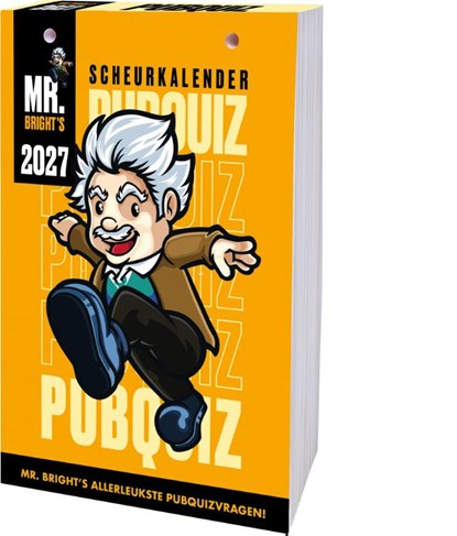 Mr. Bright's Pubquiz scheurkalender - 2027, Mr Bright - Paperback - 9789464329469
