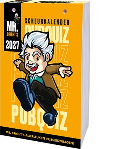 Mr. Bright's Pubquiz scheurkalender - 2027, Mr Bright - Paperback - 9789464329469