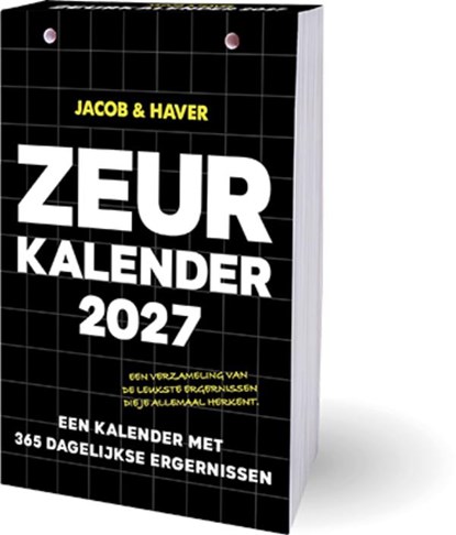 Zeurkalender - 2027, Jacob en Haver - Paperback - 9789464329537