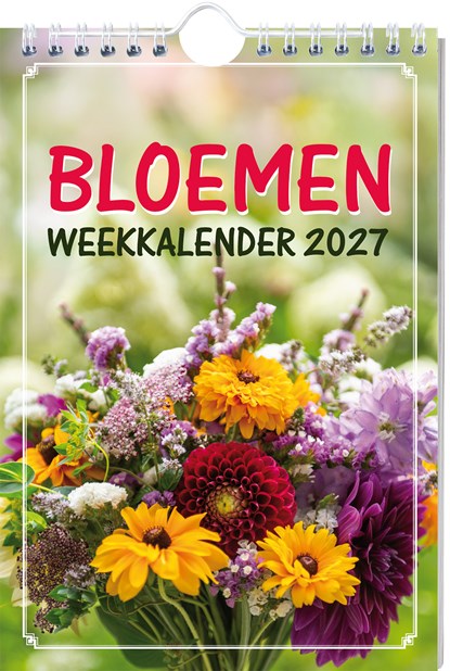 Bloemen weekkalender - 2027, ImageBooks & Stationery - Gebonden - 9789464329711