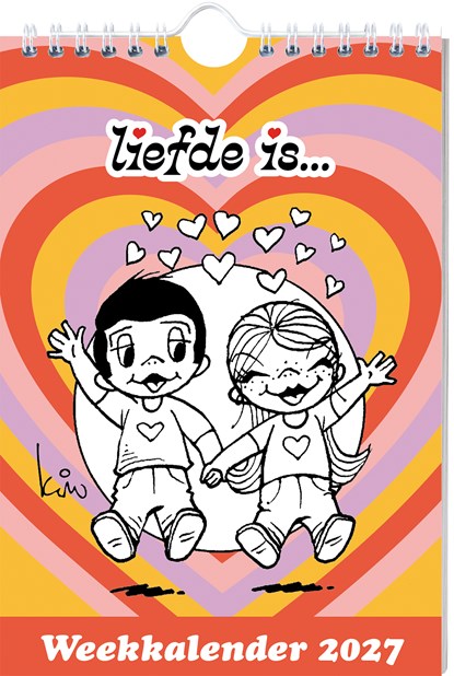 Liefde is... weekkalender - 2027, Liefde is - Gebonden - 9789464329728