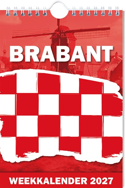 Brabant weekkalender - 2027, ImageBooks & Stationery - Gebonden - 9789464329742