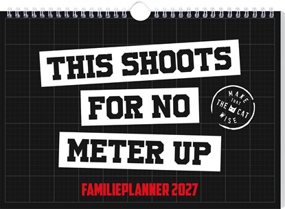 Make that the cat wise familieplanner- 2027, Jacob en Haver - Gebonden - 9789464329803