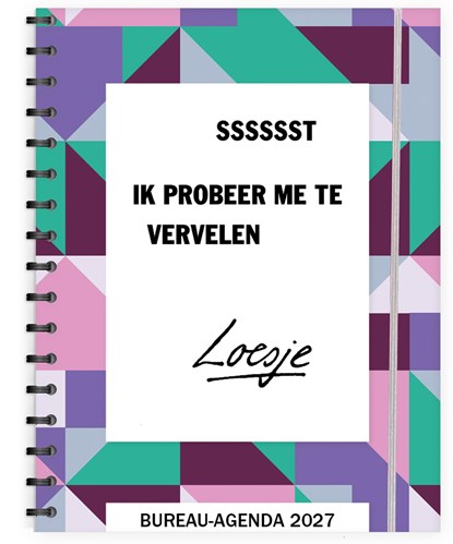 Loesje bureau-agenda A4 - 2027, Loesje - Gebonden - 9789464329834