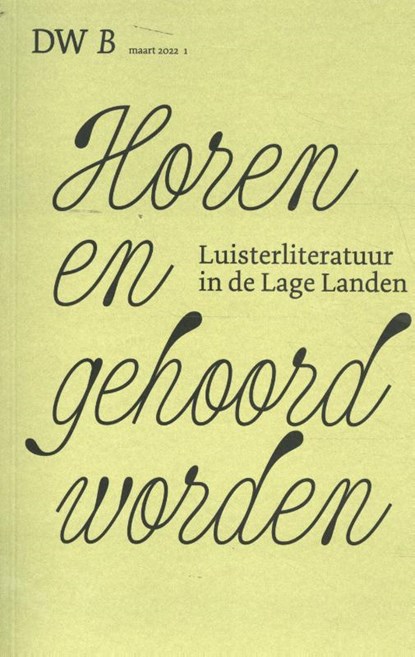 Horen en gehoord worden, DW B - Paperback - 9789464340952