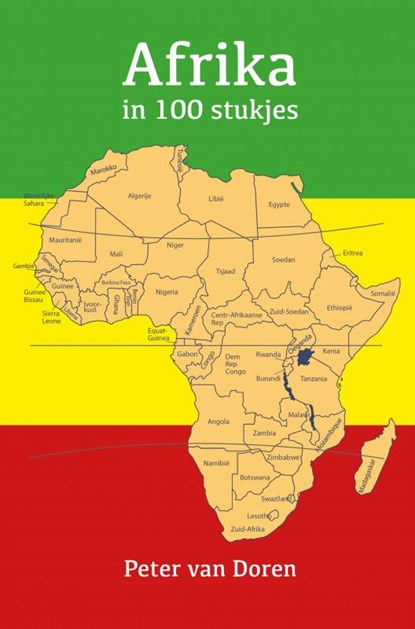 Afrika in 100 stukjes, Peter van Doren - Paperback - 9789464350104