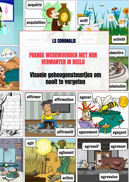 Franse werkwoorden met hun verwanten in beeld, Ls Coronalis - Paperback - 9789464353747
