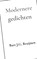 Modernere gedichten, Bart J.G. Bruijnen - Paperback - 9789464357226