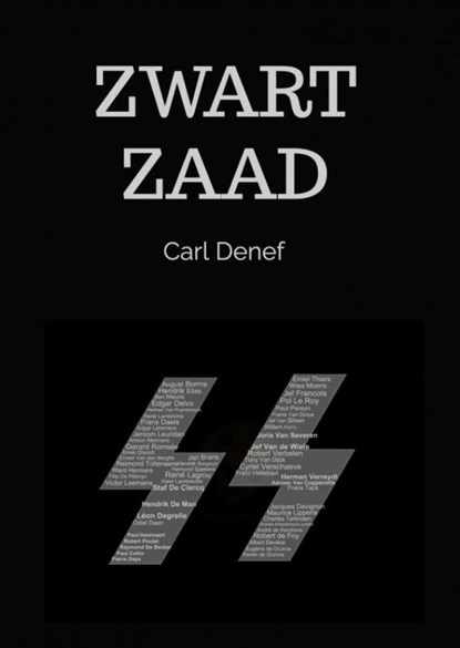 Zwart Zaad, Carl Denef - Paperback - 9789464358636