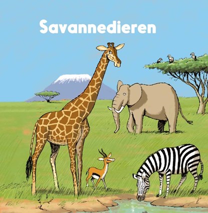 Savannedieren, Stéphanie Ledu - Gebonden - 9789464397215