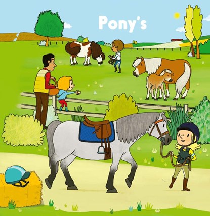 Pony's, Stéphanie Ledu - Gebonden - 9789464397253