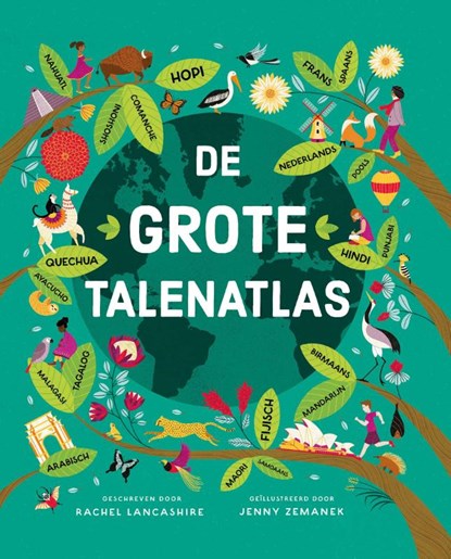 De grote talenatlas, Rachel Lancashire ; Jenny Zemanek - Gebonden - 9789464397444
