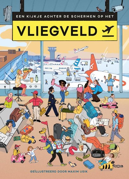 Een kijkje achter de schermen op het vliegveld, Laurence Hardisty - Gebonden - 9789464398656