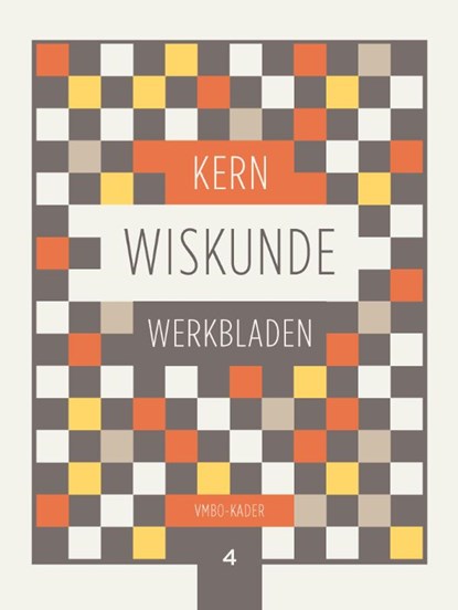 KERN Wiskunde vmbo-kader 4 werkbladenboek, niet bekend - Paperback - 9789464421286