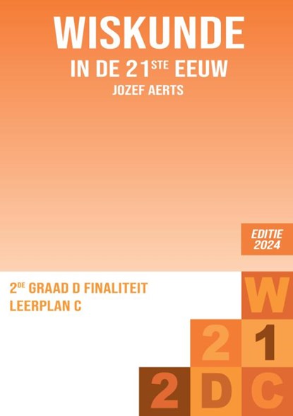 2de Graad D Finaliteit Leerplan C, Jozef Aerts - Losbladig - 9789464433388