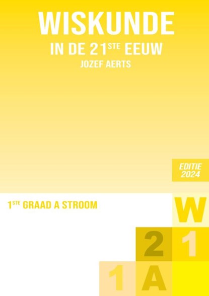 1ste Graad A Stroom, Jozef Aerts - Losbladig - 9789464433425