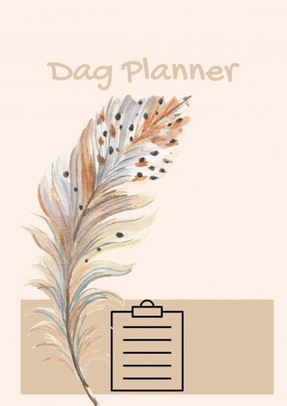 Dagplanner - Werkplanner - Boho - A4 - Veer - Ongedateerd., Kris Degenaar - Paperback - 9789464484205