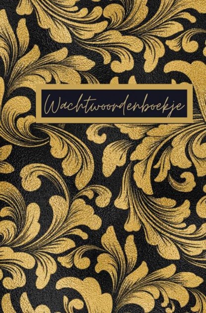 Wachtwoordenboekje - Password organizer, Gold Arts Books - Paperback - 9789464489835