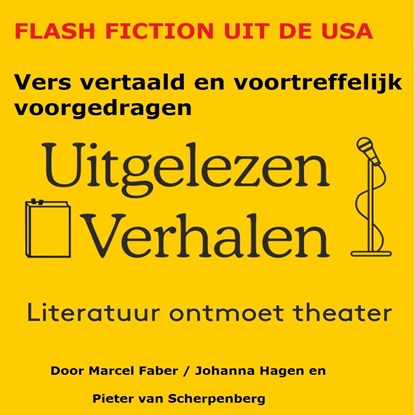 Flash fiction uit de USA, Pieter van Scherpenberg ; Marcel Faber ; Johanna Hagen - Luisterboek MP3 - 9789464490848